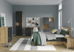 Słupek Lana dąb/szary