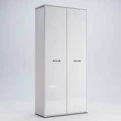 Szafa 2 drzwiowa Bella biała połysk