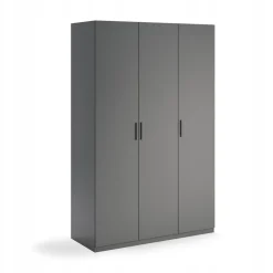 Szafa 3 drzwiowa Della szara