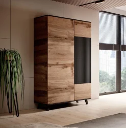 Szafa Adre dąb wotan/ czarna