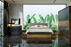 Szafa Matle 4 drzwi dąb/szary