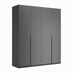 Szafa Otto 4 drzwiowa antracytowa