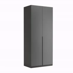 Szafa Otto 2 drzwiowa antracytowa