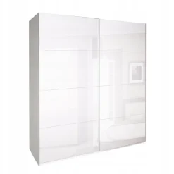 Szafa przesuwna Bella 250cm biała połysk