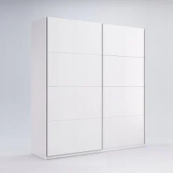 Szafa przesuwna Flory 150 cm biały połysk