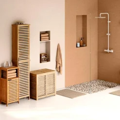 Szafka bambusowa Sicela 1-drzwiowa