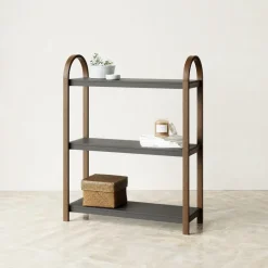 Szafka Bellwood czarny/orzech