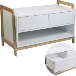 Szafka Kopenhaga biała/ naturalna