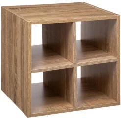 Szafka Kubik z półkami Kali naturalna z półkami