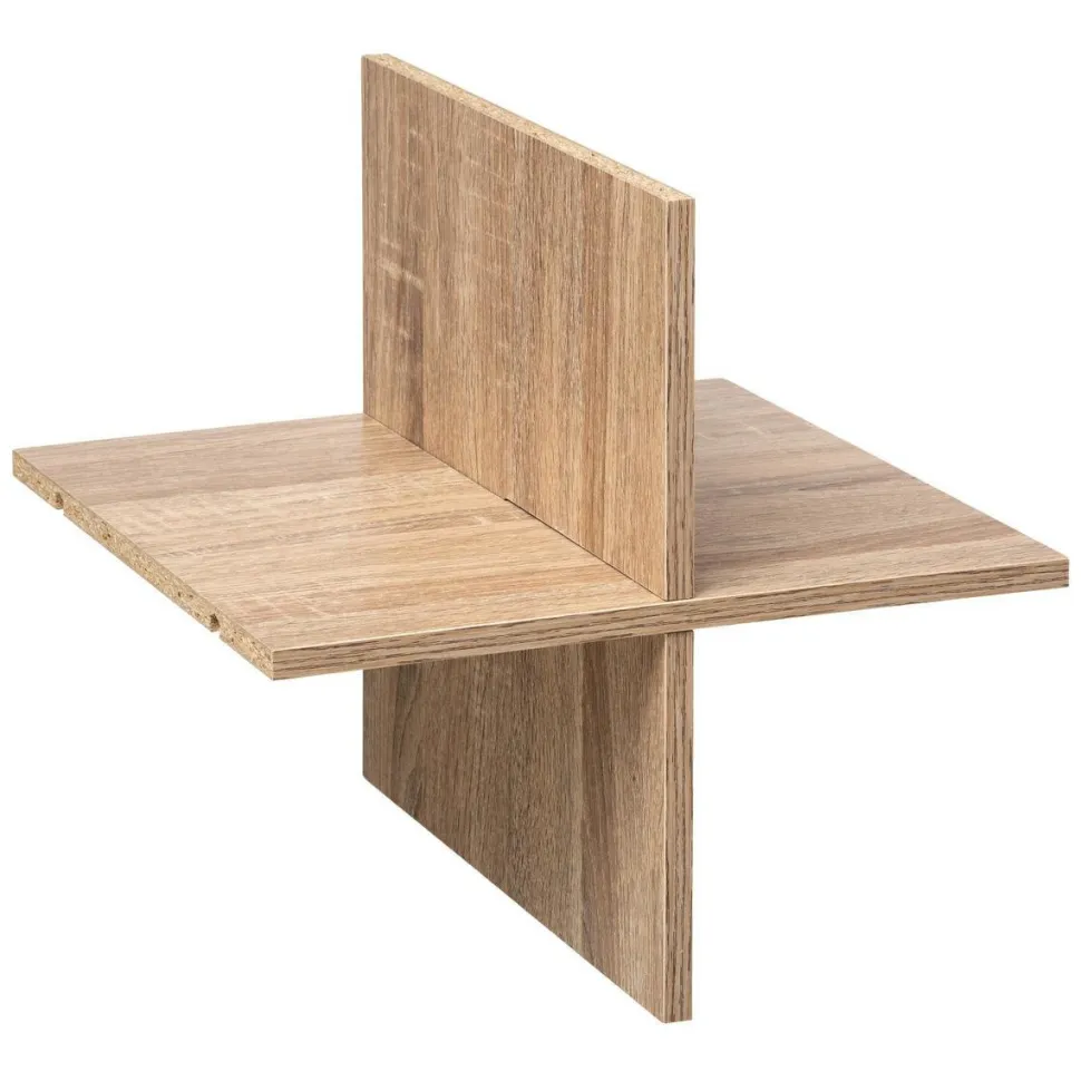 Szafka Kubik z półkami Kali naturalna z półkami