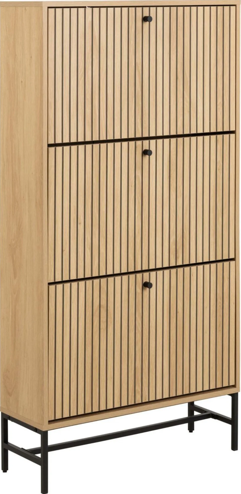 Szafka na buty Albany 3 fronty dąb naturalny