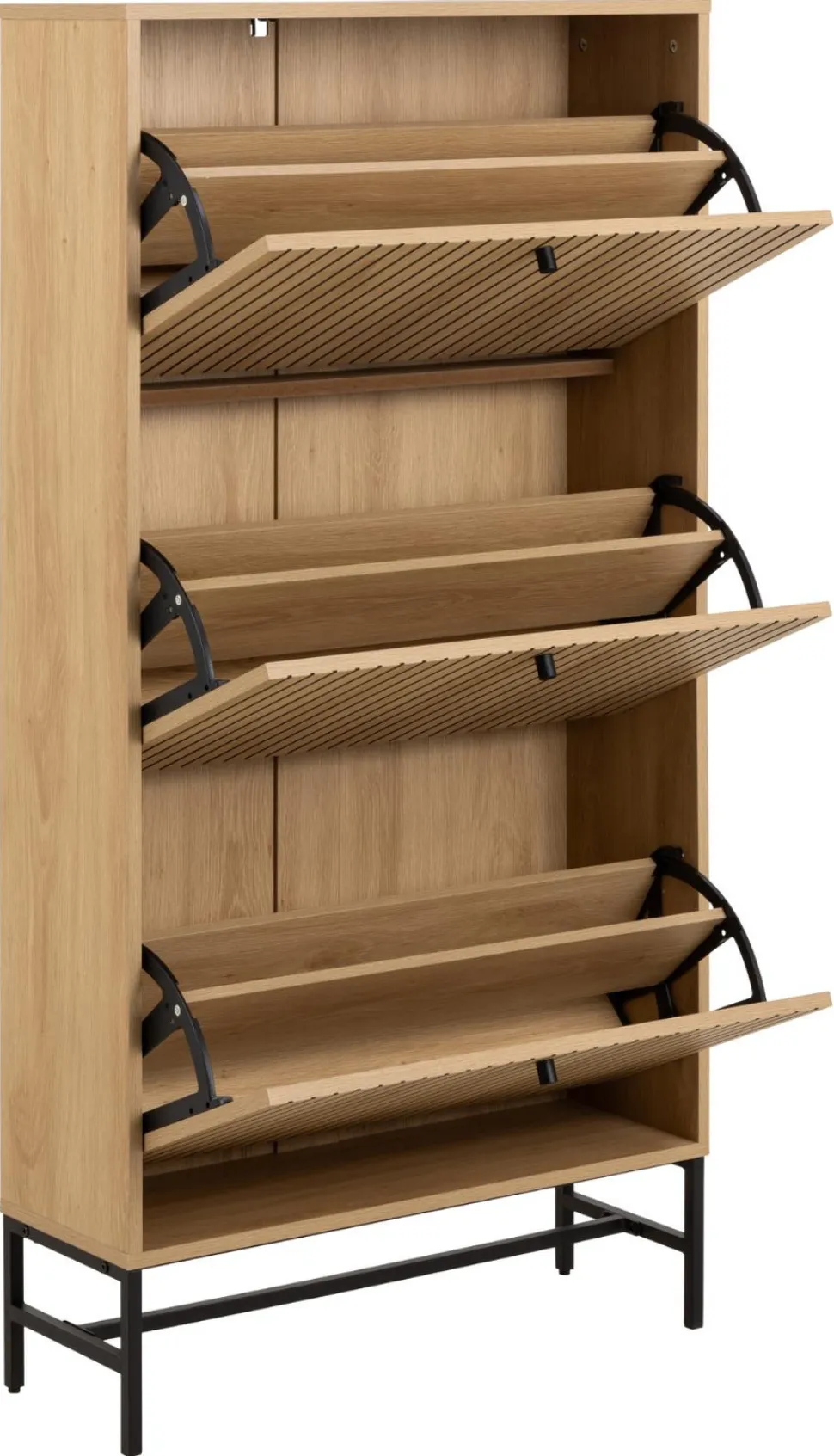 Szafka na buty Albany 3 fronty dąb naturalny