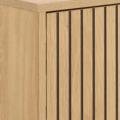 Szafka na buty Albany wisząca dąb         naturalny