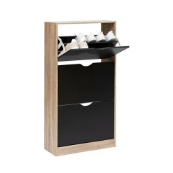 Szafka na buty Tiro czarna/naturalna