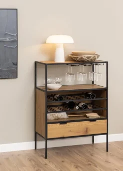 Szafka na wino Seaford