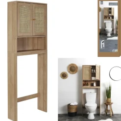 Szafka nad pralkę/WC Bali naturalna