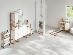 Szafka Natureo na papier toaletowy biała