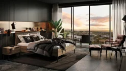 Szafka nocna Anciano brązowa