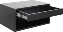 Szafka nocna Cholet wisząca czarna