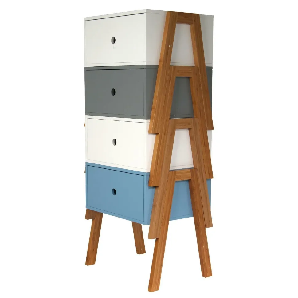 Szafka nocna Crane biała