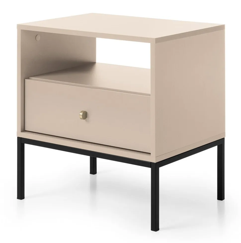Szafka nocna Evora beżowa