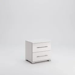 Szafka nocna Flory biały połysk