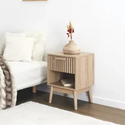 Szafka nocna Klaus naturalna Outlet