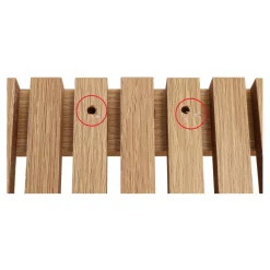 Szafka nocna Klaus naturalna Outlet