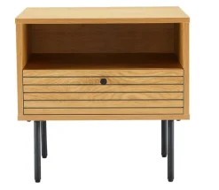 Szafka nocna Lattes dąb z 1 szufladą