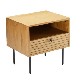 Szafka nocna Lattes dąb z 1 szufladą