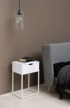Szafka nocna Mitra biała/ biała