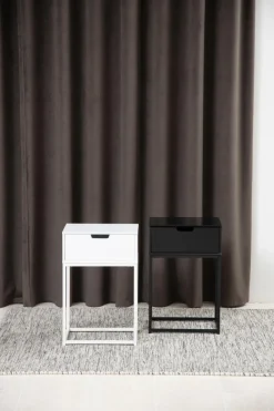 Szafka nocna Mitra biała/ biała