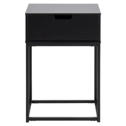 Szafka nocna Mitra czarna/ czarna
