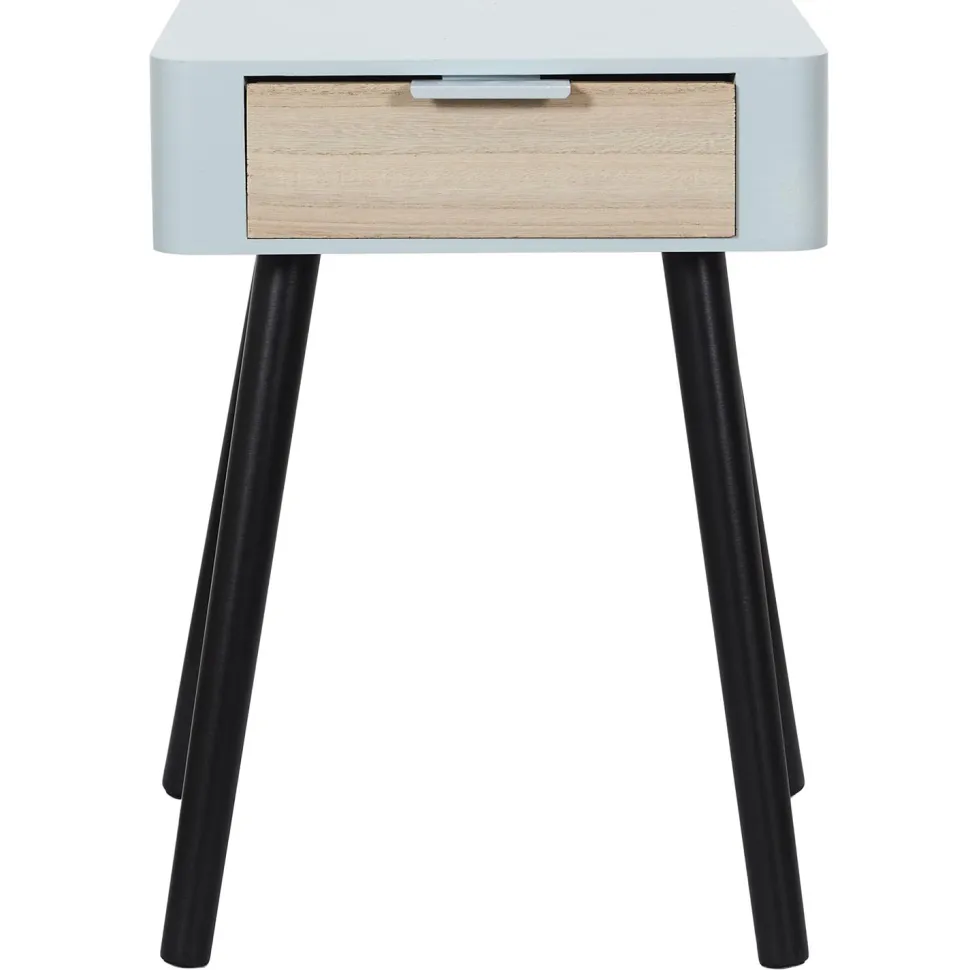 Szafka nocna Padano błękitna/czarna