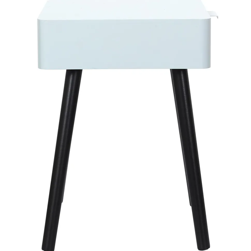 Szafka nocna Padano błękitna/czarna