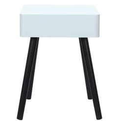 Szafka nocna Padano błękitna/czarna