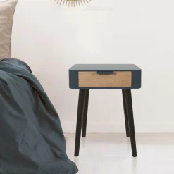 Szafka nocna Padano niebieska