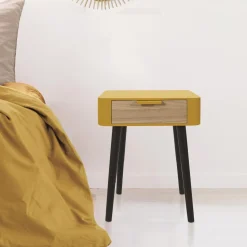 Szafka nocna Padano żółta