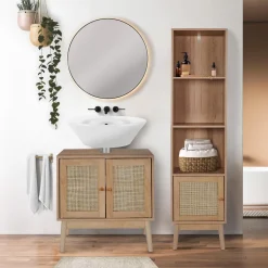 Szafka pod umywalkę Bali naturalna