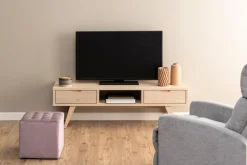 Szafka RTV A-line dąb bielony