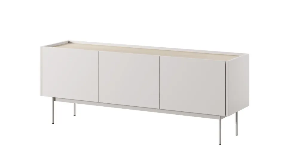 Szafka RTV Cashmer beżowa