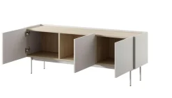 Szafka RTV Cashmer beżowa