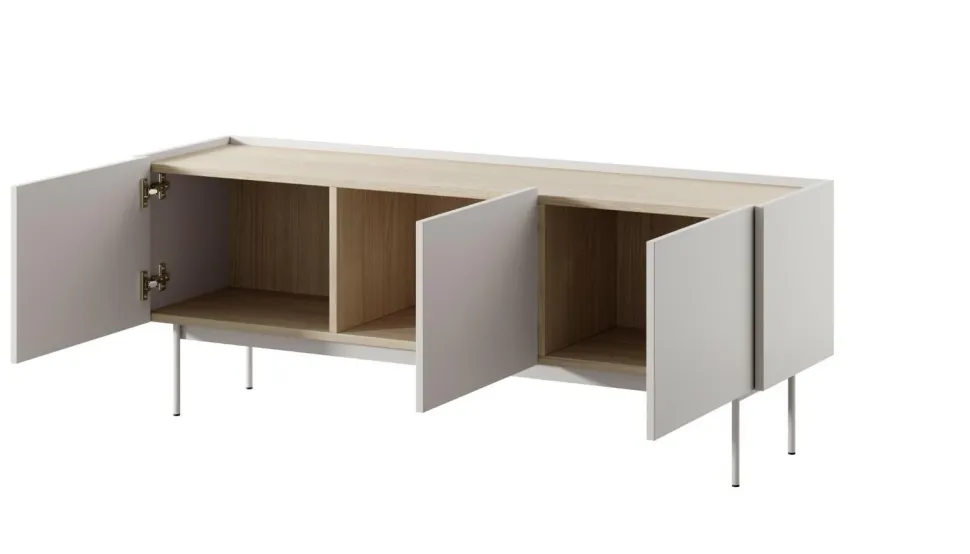 Szafka RTV Cashmer beżowa