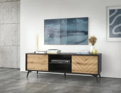 Szafka RTV Fargo w jodełkę