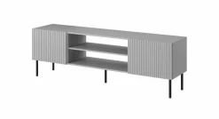 Szafka RTV Harbin szara/czarna