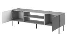 Szafka  RTV Harbin szara/czarna