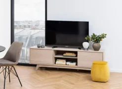 Szafka RTV Marte bielona