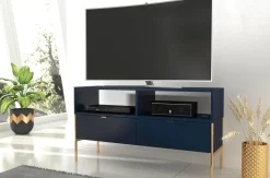 Szafka RTV Polka Navy Blue