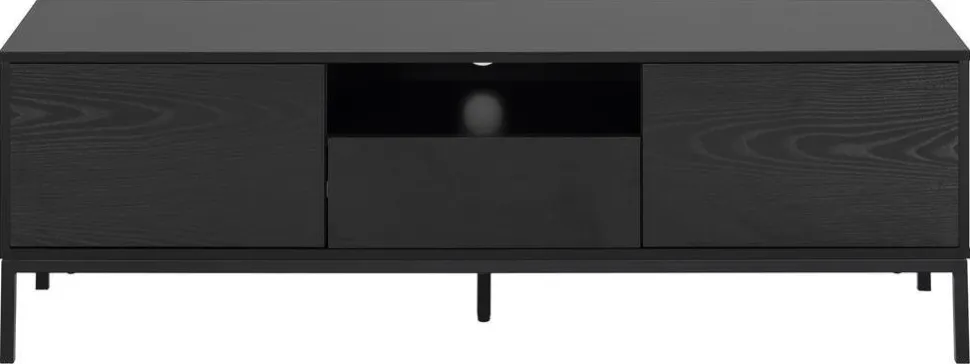 Szafka RTV Seaford czarna