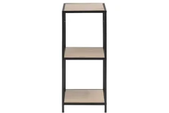 Szafka Seaford II czarny/naturalny